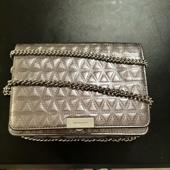 Michael Kors Metallic Crossbody - Picture 1 of 5